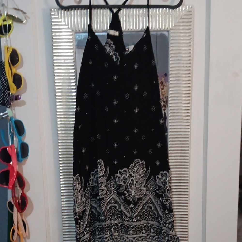 Black and White Sun Dress